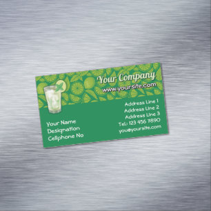 Mojito Magnetische Visitenkarte
