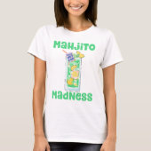 Mojito Mahjong Cocktail T-Shirt (Vorderseite)