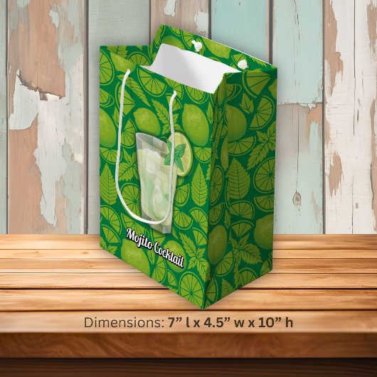 Mojito Mittlere Geschenktüte