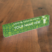 Mojito Namensplakette (Seite)