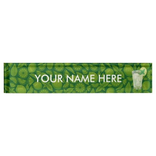 Mojito Namensplakette (Vorderseite)