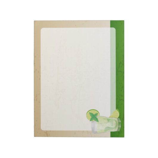Mojito Notizblock (Rotiert)