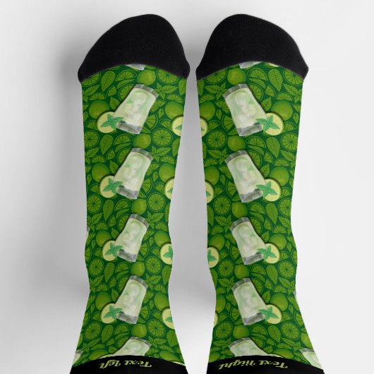 Mojito Pattern Socks Socken (Oben)