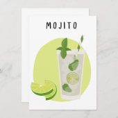 Mojito-Plakat (Vorne/Hinten)