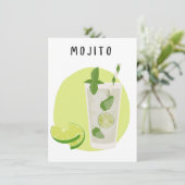 Mojito-Plakat (Stehend Vorderseite)