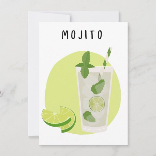 Mojito-Plakat (Vorderseite)