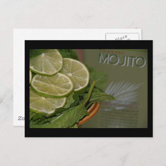 Mojito Postcard Postkarte (Vorne/Hinten)