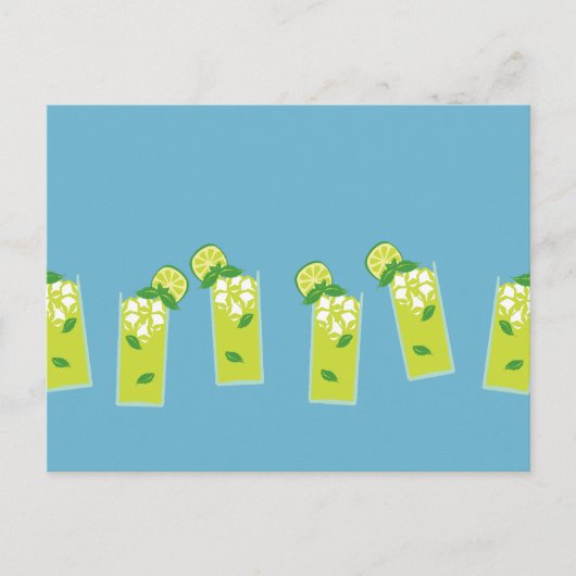 Mojito Postkarte (Vorderseite)