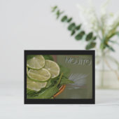 Mojito-Postkarte Postkarte (Stehend Vorderseite)