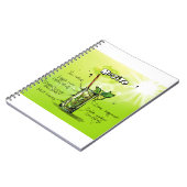 Mojito Recipe Notizblock (Linke Seite)