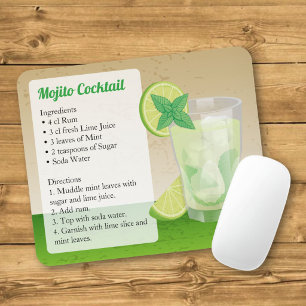 Mojito-Rezept Mousepad