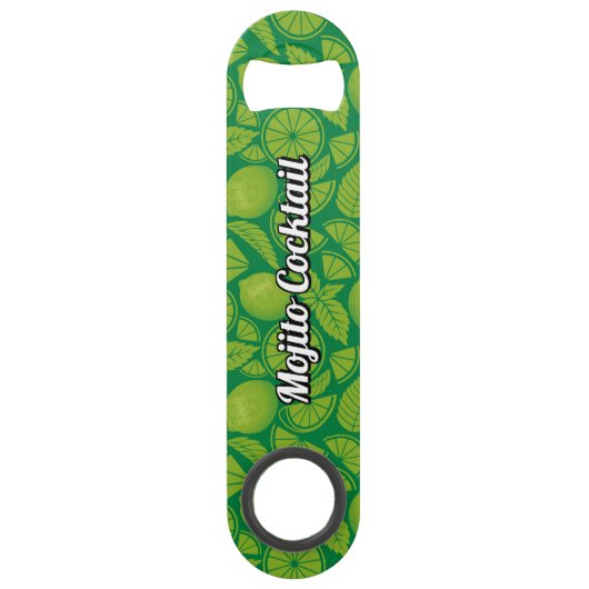 Mojito Speedflaschenöffner (Rückseite)