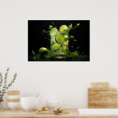 Mojito Splash Poster (Küche)