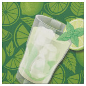 Mojito Stoff (Nahaufnahme)