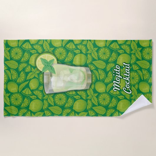 Mojito Strandtuch (Vorderseite)