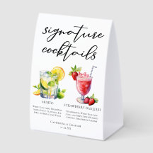 Mojito Strawberry Daiquiri Signature Cocktail Kart