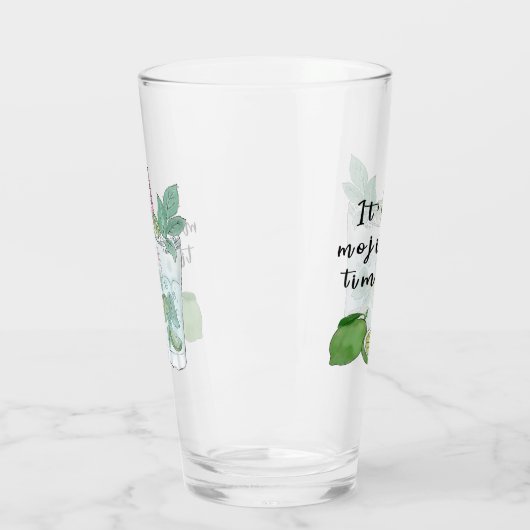 Mojito Summer Cocktail Drink Glas (Links)