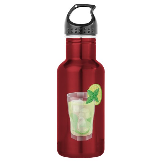 Mojito Trinkflasche (Vorderseite)