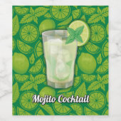 Mojito Weinetikett (Einzelnes Label)