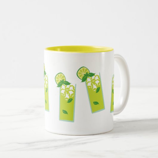 Mojito Zweifarbige Tasse (VorderseiteRechts)
