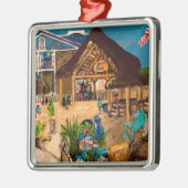 "Mojito's at Dusk" von Willowcatdesign Ornament Aus Metall (Links)