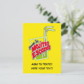 MOJITOS ESCOZIOS POSTKARTE (Stehend Vorderseite)