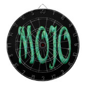 Mojo Black Dartboard Dartscheibe (vorne)