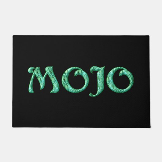 Mojo Black Doormat Fußmatte (Vorderseite)