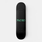 Mojo Black Skateboard (Vorderseite)