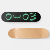Mojo Black Skateboard (Horizontal)
