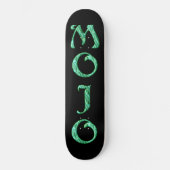 Mojo Black Skateboard (Vorderseite)