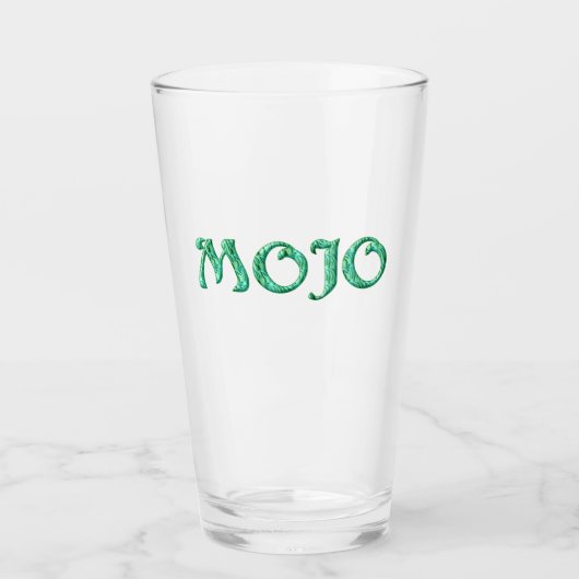 Mojo Collins Glastumbler Glas (Vorderseite)