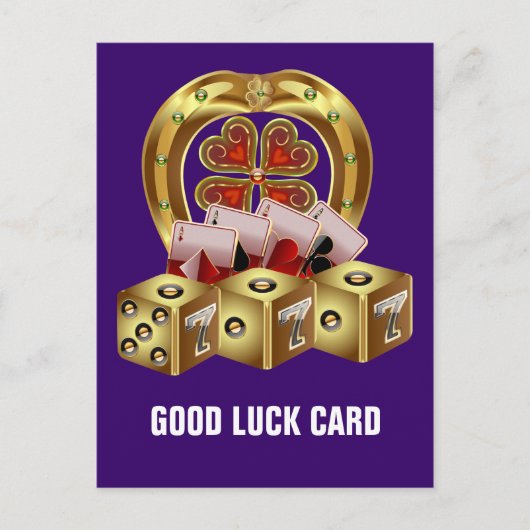 Mojo Fast Luck Mojo Workin! Postkarte (Vorderseite)