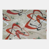 MoJo Geschirrtuch: BUMERANG 2 - GRASLAND-ROSE Handtuch (Horizontal)