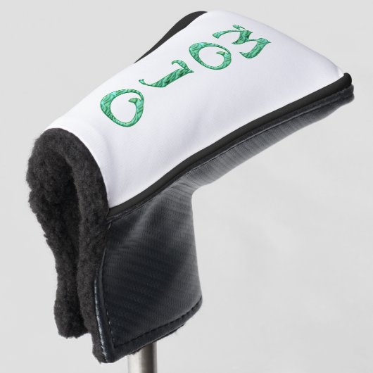 Mojo Golf Club Pappdeckel Headcover (3/4 Vorderseite)