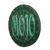 Mojo Green Dart Dartscheibe (Vorderseite rechts)