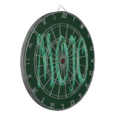 Mojo Green Dart Dartscheibe (Vorderseite Links)