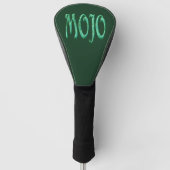 Mojo Green Golf Driver Abdeckung Headcover (Vorderseite)