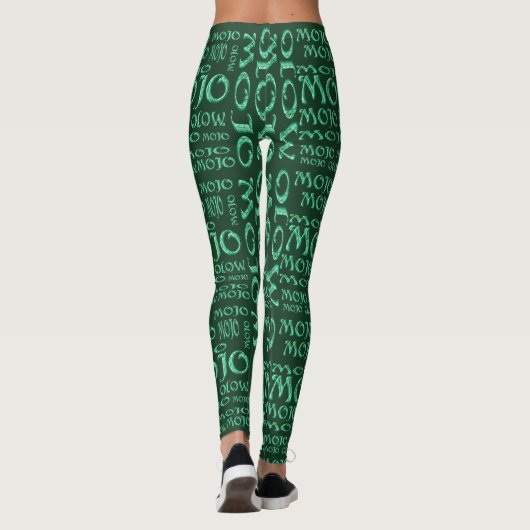 Mojo Green Leggings (Rückseite)