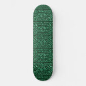 Mojo Green Skateboard (Vorderseite)