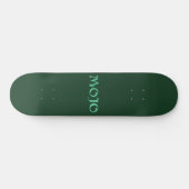 Mojo Green Skateboard (Horizontal)