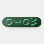 Mojo Green Skateboard (Horizontal)