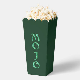 Mojo-grüne Popcorn-Box Geschenkschachtel