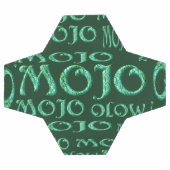 Mojo-grüner Fußball (Flach)