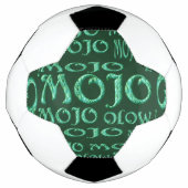 Mojo-grüner Fußball (Vorderseite)