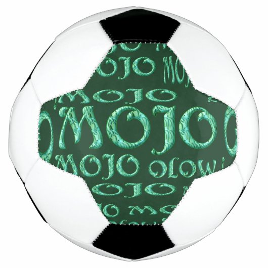 Mojo-grüner Fußball (Vorderseite)