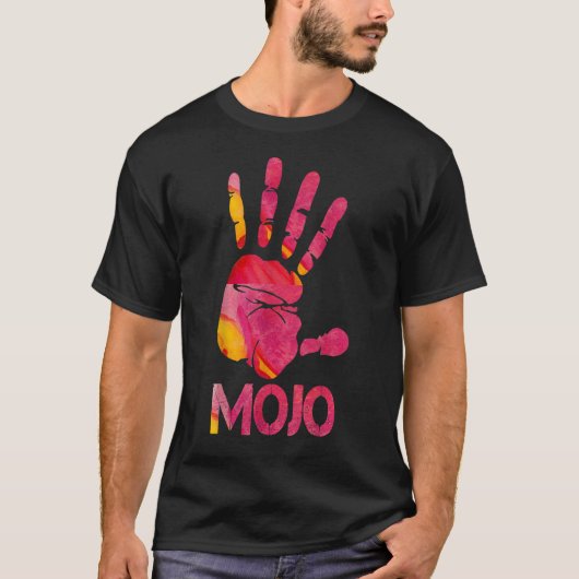 Mojo Hand Magic Hoodoo Amulet Blues Music T-Shirt (Vorderseite)