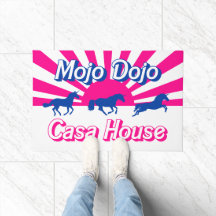 Mojo House Niedlich Girly Pink Unicorn