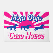 Mojo House Niedlich Girly Pink Unicorn Fußmatte (Vorderseite)