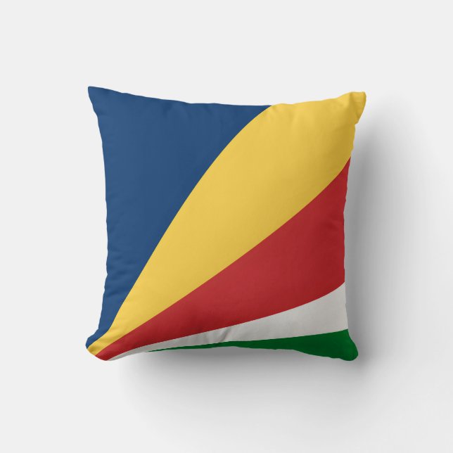 MoJo Kissen mit Seychelles Colors Design (Vorderseite)